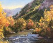 "Near Sundance," 8 x 10 inches, Oil.