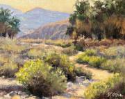 "1000 Palms Trail," 8 x 10 inches, Oil.