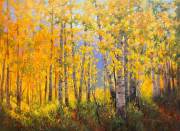 "Back Glow," 33 x 45 inches, Oil.
