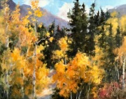 "Glorious Day," 8 x 10 inches, Oil.