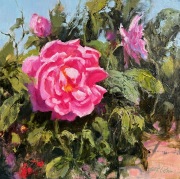 “Fallen Leaves” 11 x 14 inches, oil on linen panel.