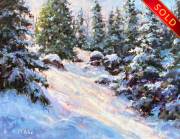 "Radiant Light," 14 x 18 inches, Oil. Sold.