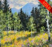 "Summer Dream," 10 x 12 inches, oil. Sold.