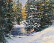"Winter Warm," Oil.